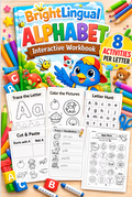 Alphabet Interactive Workbook | Phonics Activities for Kids
