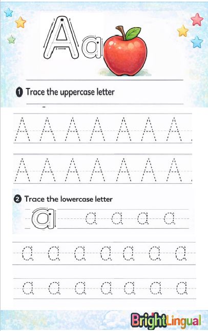 Alphabet Tracing Worksheets | ABC Letter Tracing Printable for Kids