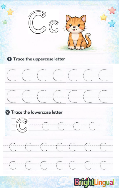 Alphabet Tracing Worksheets | ABC Letter Tracing Printable for Kids